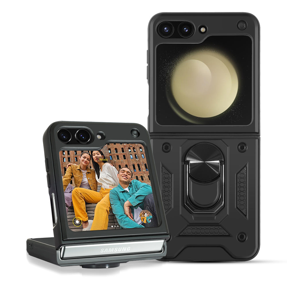 Samsung Galaxy Z Flip 4 5 Shockproof Ring Holder Case